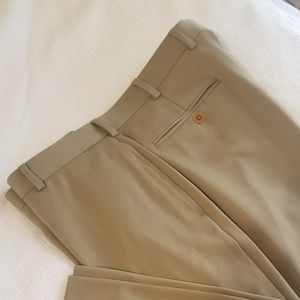 Mens Brooks Brothers 1818 Madison tan pants